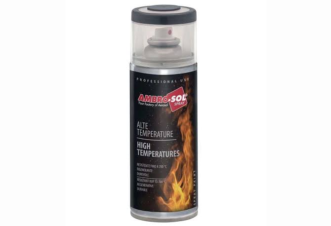 Ambro-Sol High Temperature Paint Matt Black 400ml