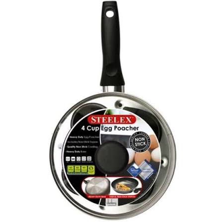 Steelex 4 Egg Cup Poacher
