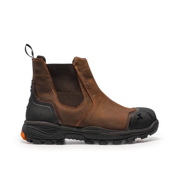 Xpert Pro Forge Waterproof Safety Dealer Boot – Brown | S7L Certified & Slip Resistant