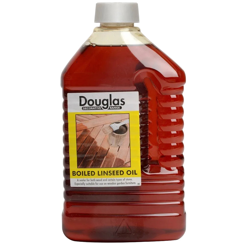 Douglas Linseed Oil 2L - Raw and Boiled Options