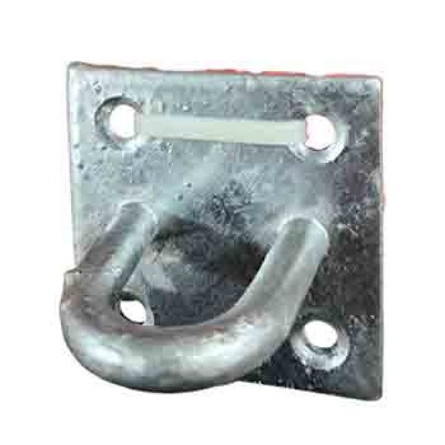 Galvanised Ring on Plate 2"