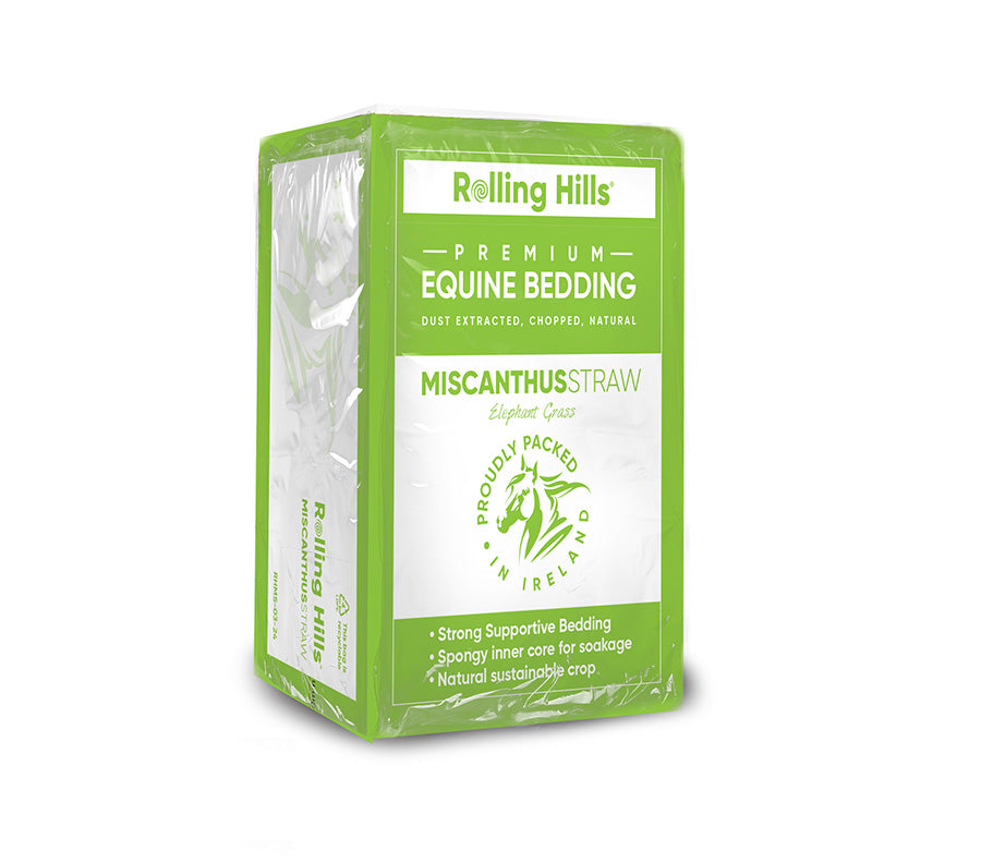 Rolling Hills Chopped Miscanthus Straw 18kg