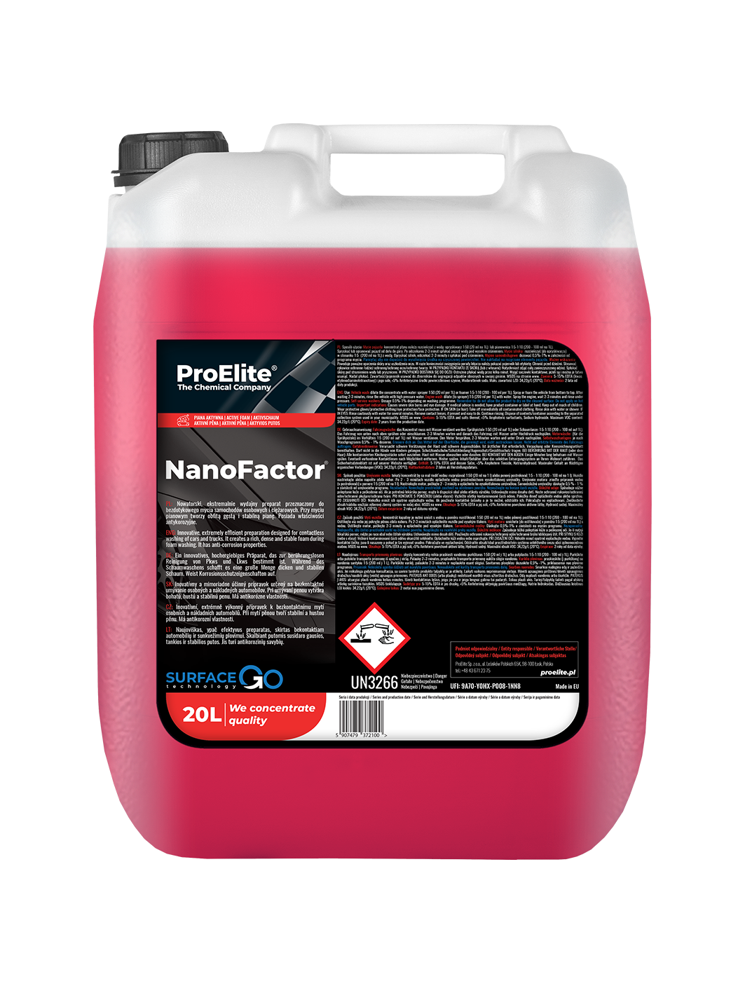 Pro Elite Contactless Nano Factor Foam