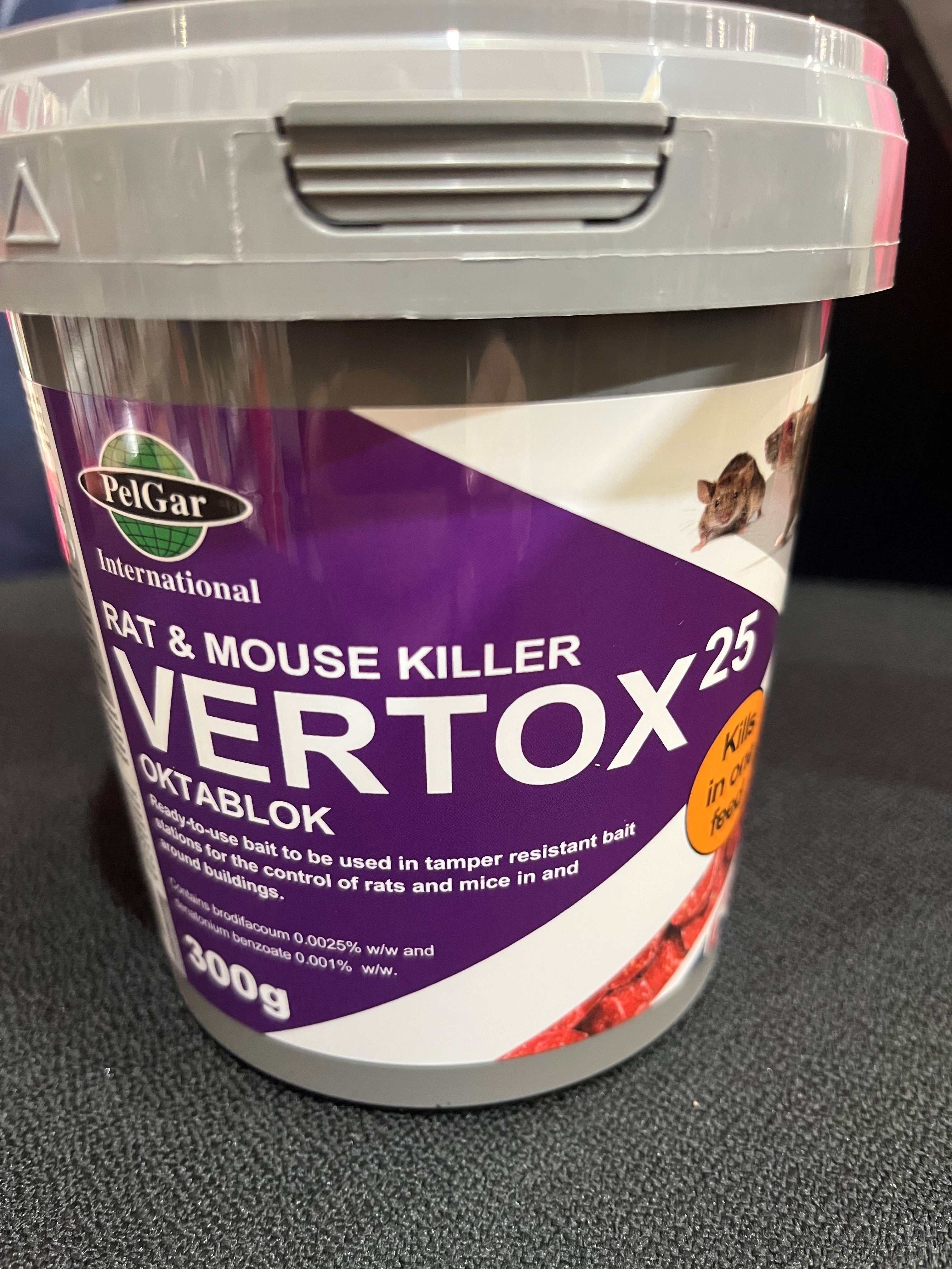 VERTOX RAT BAIT 15 BLOCKS