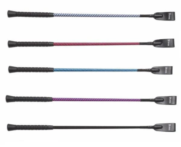 Shires Zig Zag Rubber Whip