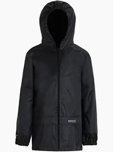 Regatta Kids Stormbreak Waterproof Jacket - Black