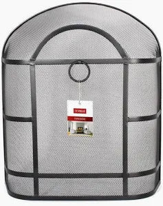 Heavy Duty Curved Black Sparkguard
