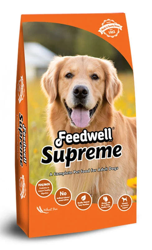 FEEDWELL SUPREME DOG FOOD 15KG