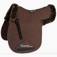 Shires Arma Half Lined Numnah Brown