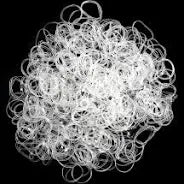 PLAITING BANDS XLWIDE CLEAR