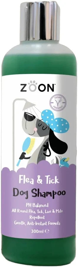 ZOON SHAMPOO FLEA & TICK 300ML