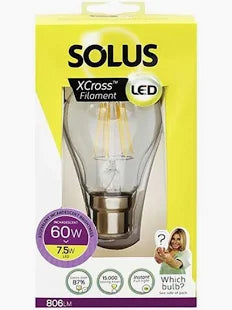 Solus A55 LED XCross Bulbs (BC & ES Options)