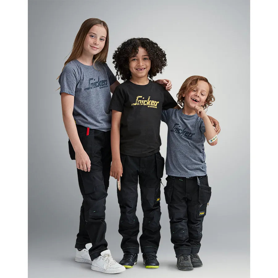 Snickers 7510 Kids Logo T Shirt