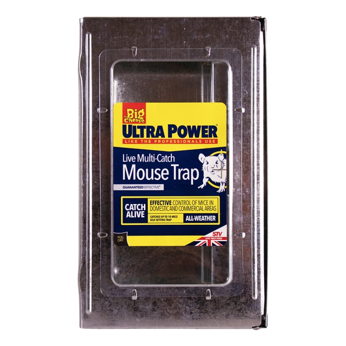 LIVE MULTI CATCH METAL MOUSE TRAP STV177