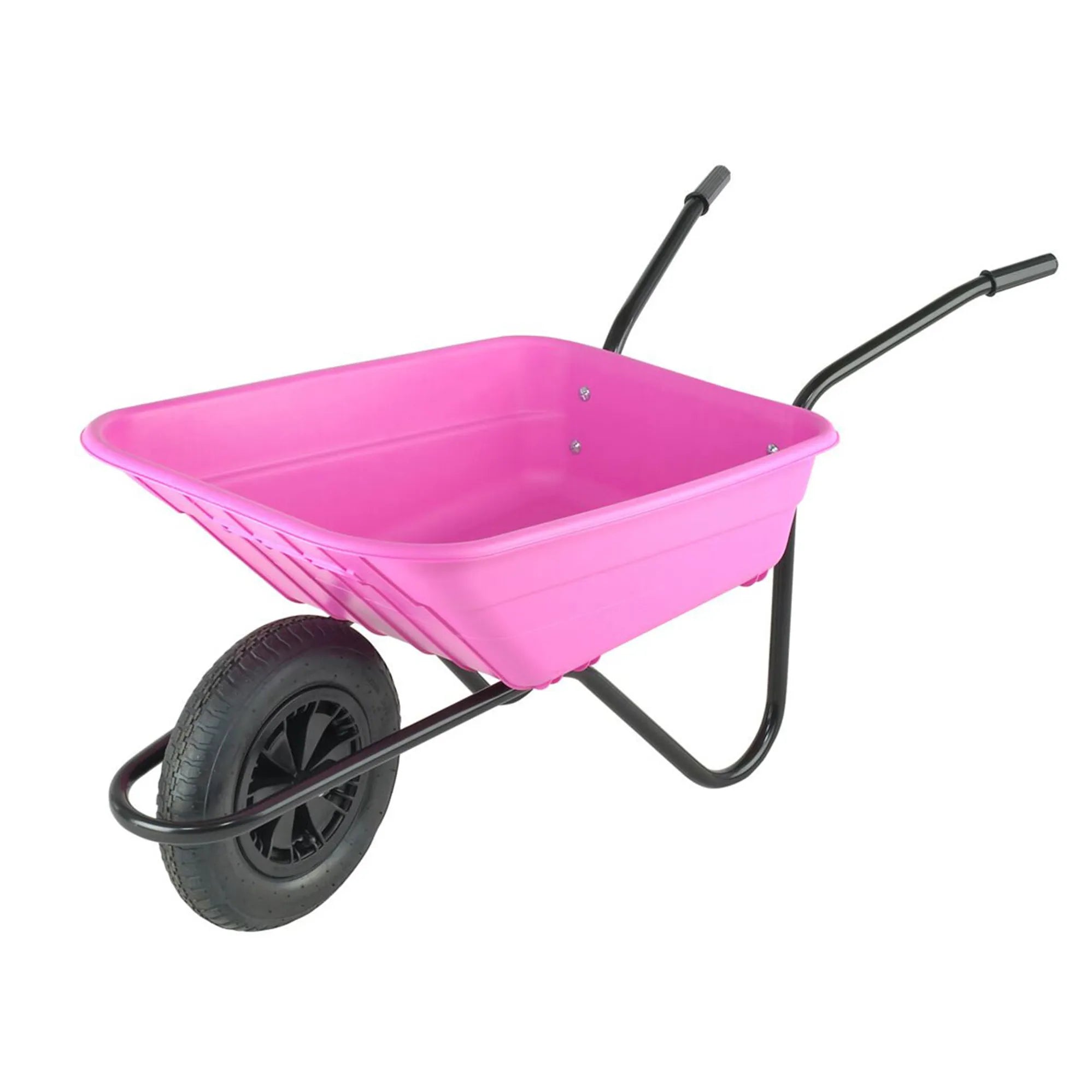 Workman Pink Garden Wheelbarrow - 65 L